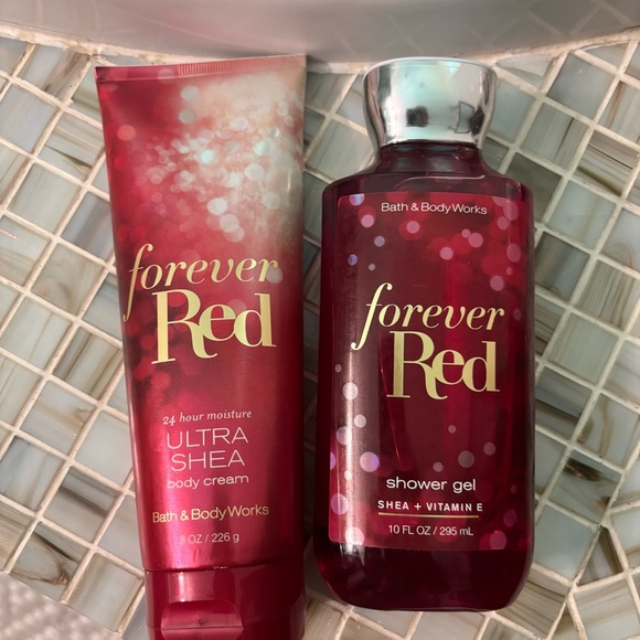Bath & Body Works Other - Bath & Body Works Forever Red rare discontinued lotion and Shower Gel